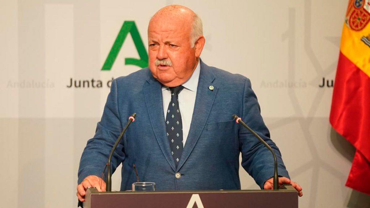 Jesús Aguirre, Consejero de Salud y Familias de la junta de Andalucía / EA