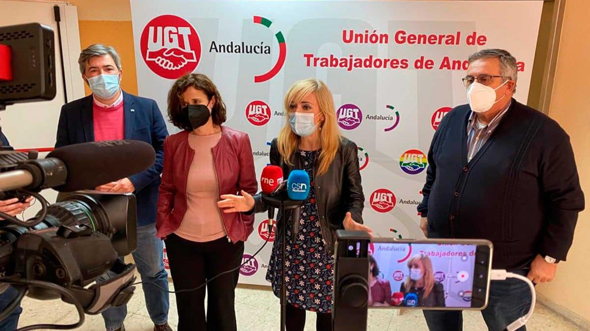 Reunión entre Andaluces Levantaos y UGT Andalucía