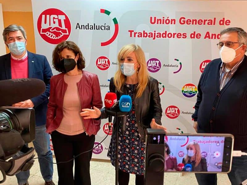 Reunión entre Andaluces Levantaos y UGT Andalucía