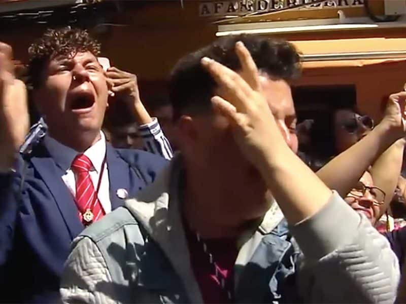 El grito 'Dolores guapa' se hizo rápidamente viral