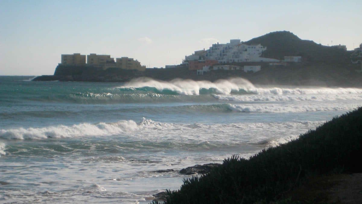 Imagen de una playa de Cabo de Gata