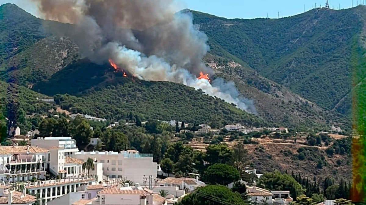 Incendio en Mijas / EA