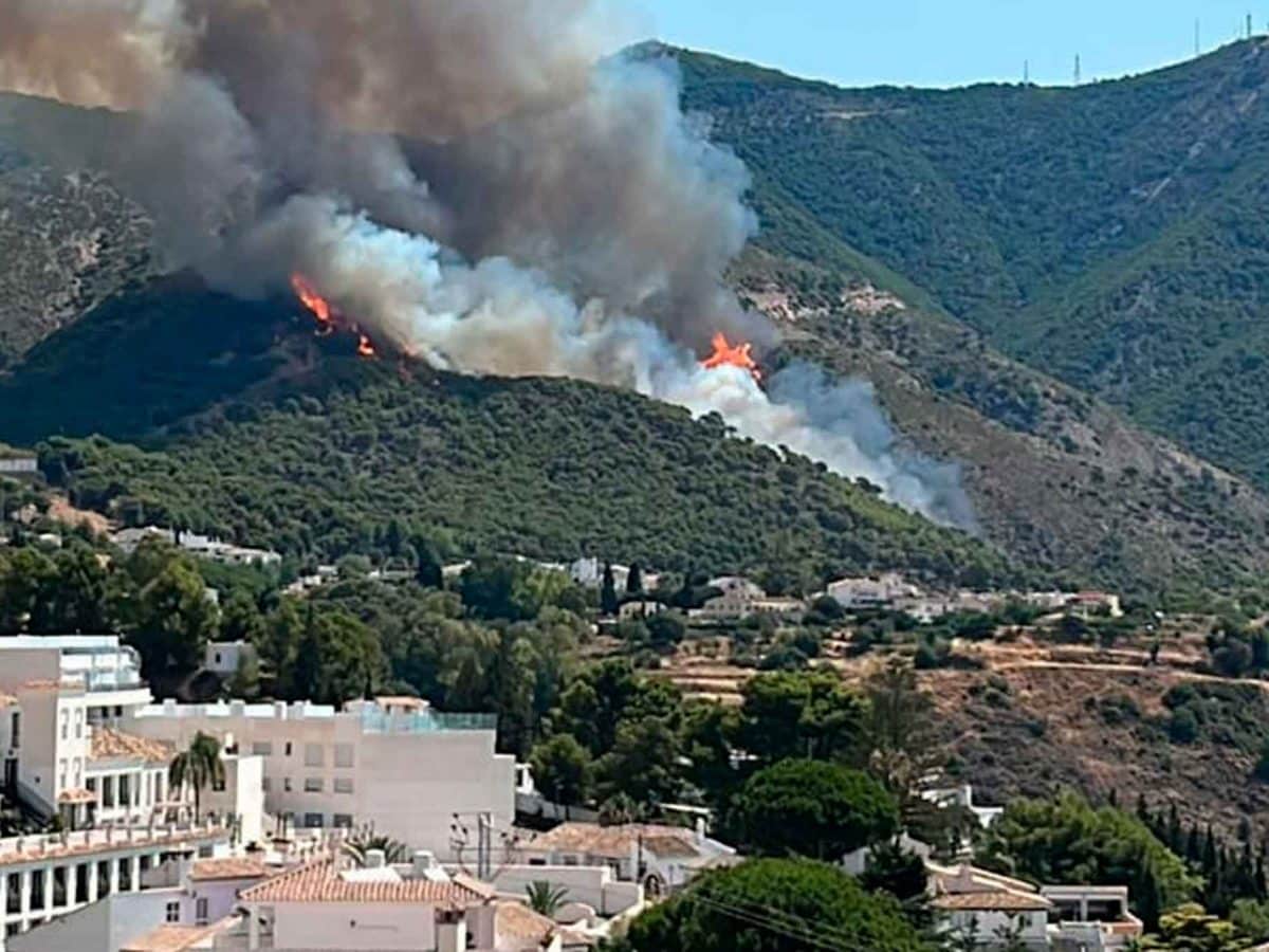 Incendio en Mijas / EA