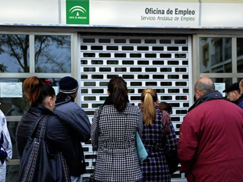 Imagen de una Oficina de Empleo andaluza