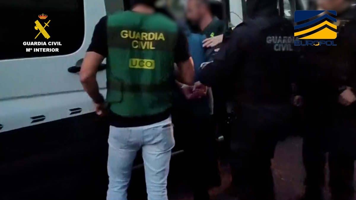 Guardia Civil y EUROPOL volcaron todos sus esfuerzos en esta operación