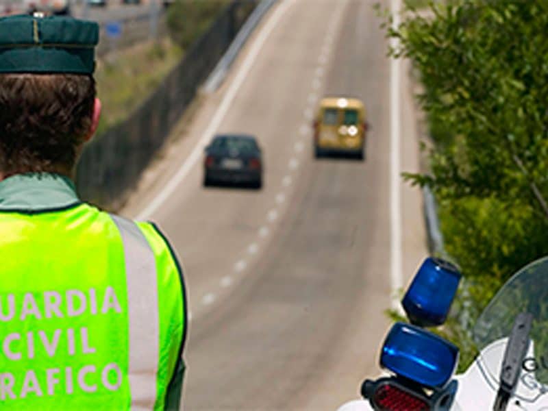 Más de 9.000 conductores denunciados durante la campaña de control de velocidad de la DGT en Andalucía.