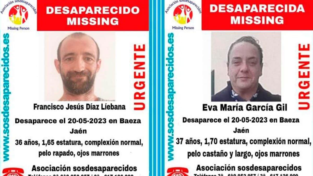 Los carteles publicados para ayudar a localizar a los desaparecidos