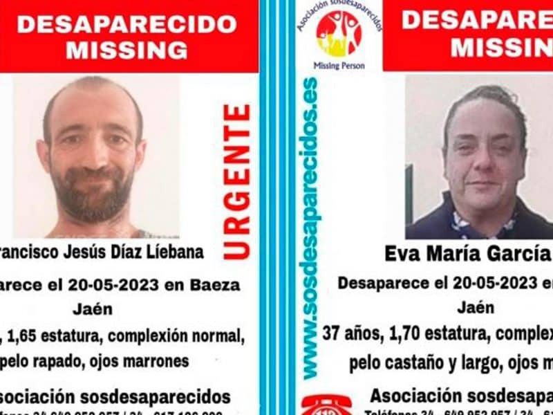 Los carteles publicados para ayudar a localizar a los desaparecidos