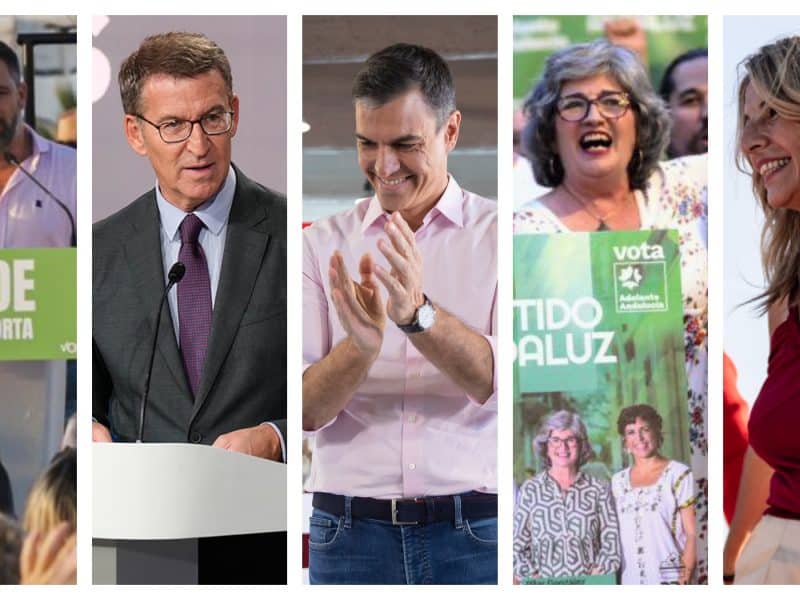 Principales candidatos en estas generales