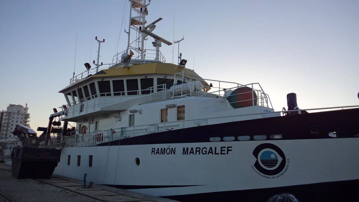 Estos estudios se realizarán a bordo del buque Ramón Margalef