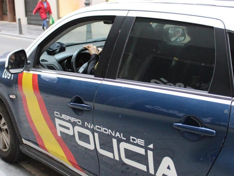 Coche de la Policía Nacional