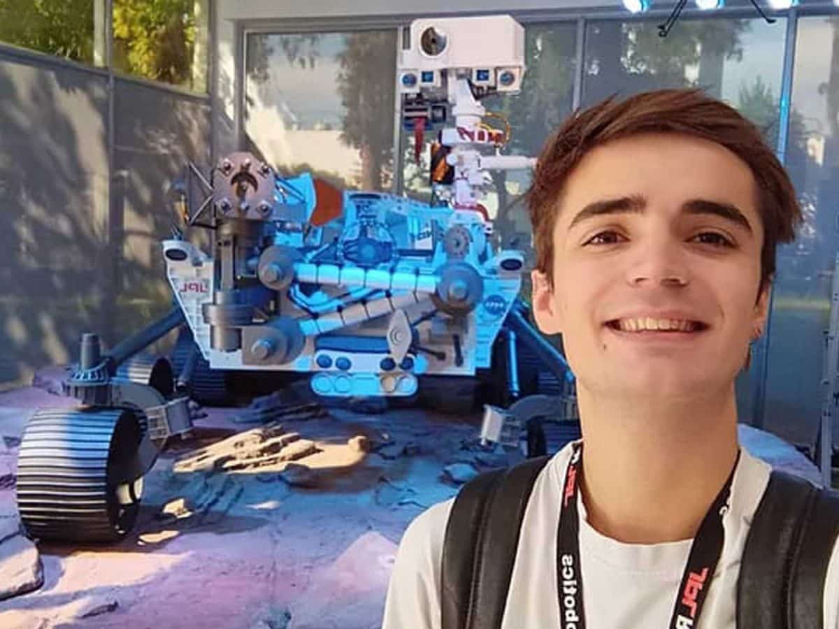 Juan García, joven andaluz que se ha unido a la NASA