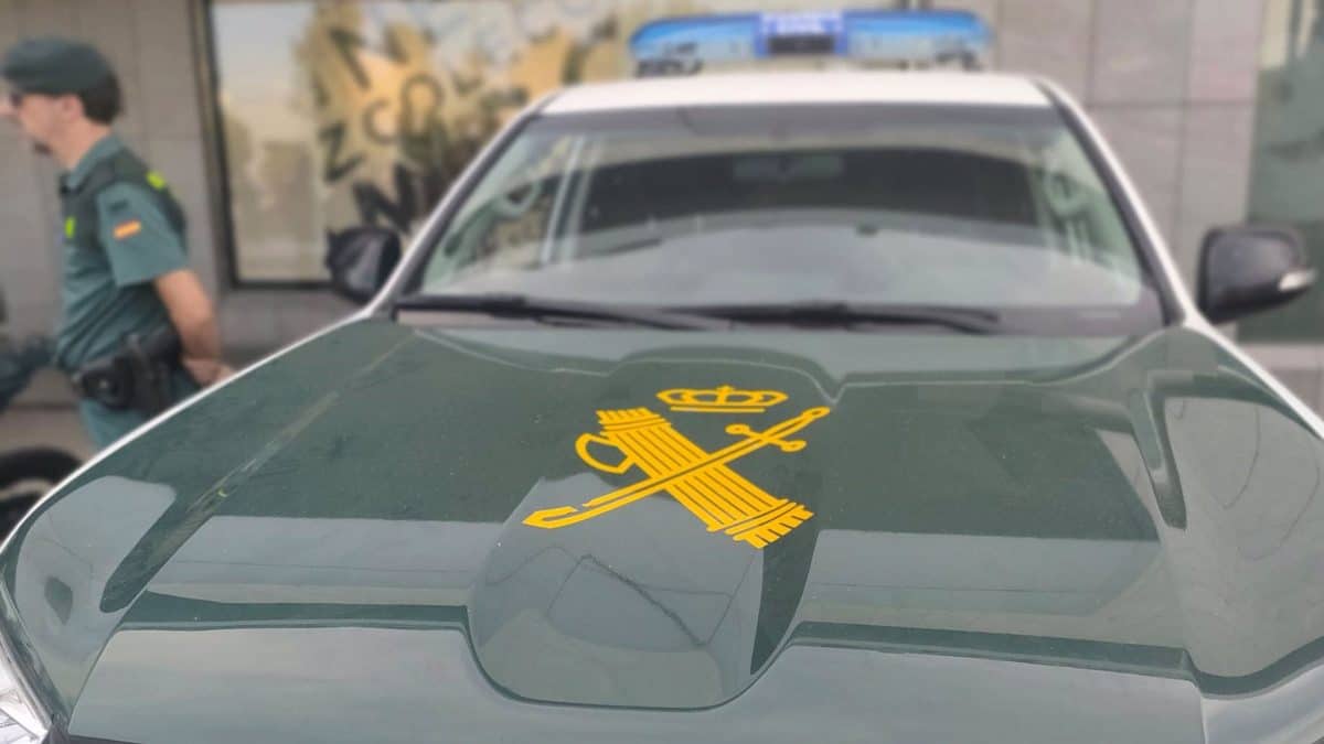 Vehículo de la Guardia Civil