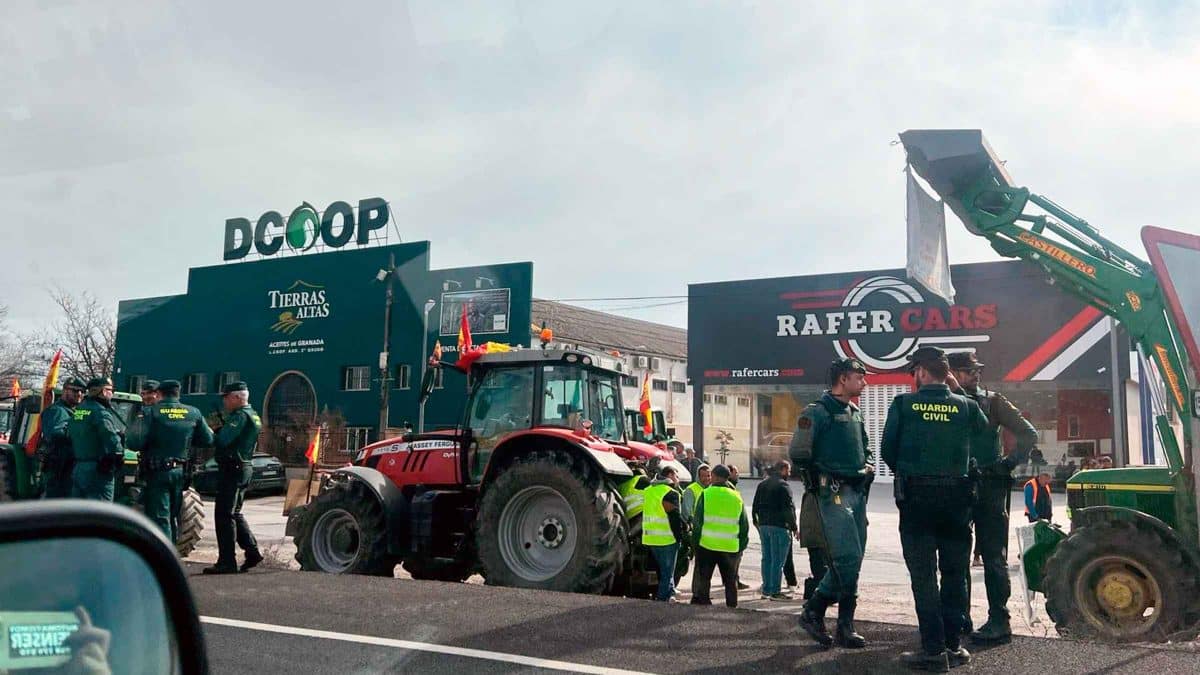 La agricultura andaluza se manifiesta en Granada en febrero / EA