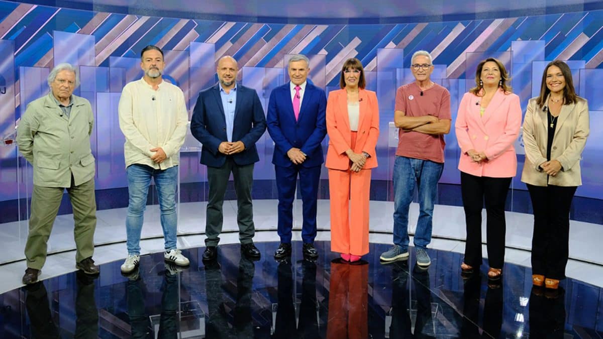 Imagen de los participantes en el Debate de Canal Sur para las elecciones europeas del 9J / Canal Sur