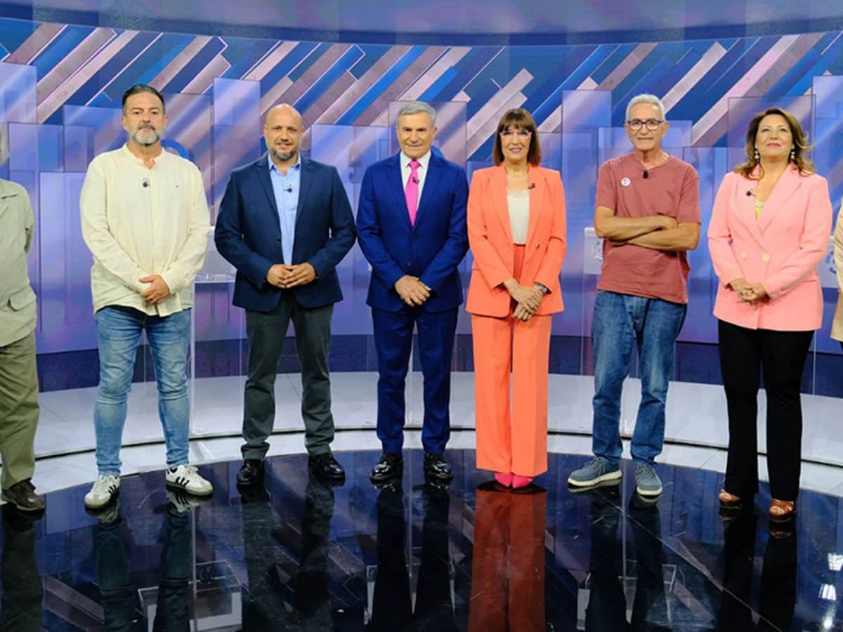 Imagen de los participantes en el Debate de Canal Sur para las elecciones europeas del 9J / Canal Sur