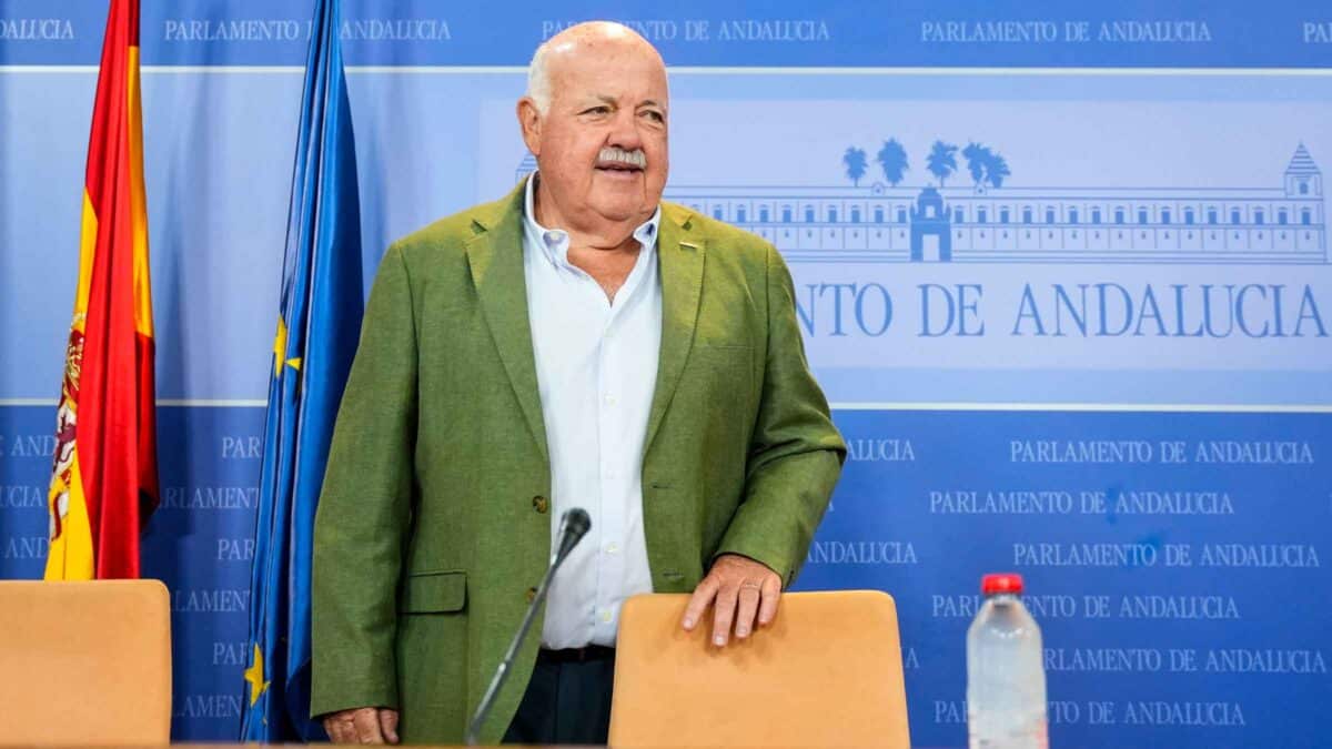 Imagen de Jesús Aguirre en la rueda de prensa sobre balance desde febrero a julio 2024 / EA