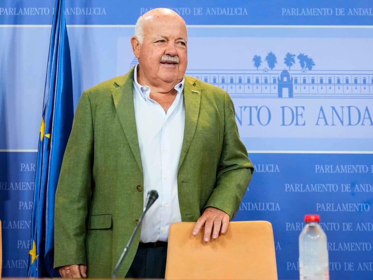 Imagen de Jesús Aguirre en la rueda de prensa sobre balance desde febrero a julio 2024 / EA