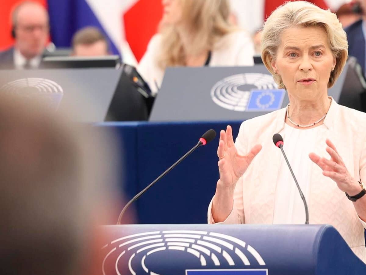 Ursula von der Leyen, reelegida presidenta de la Comisión Europea (2024-2029) / EA