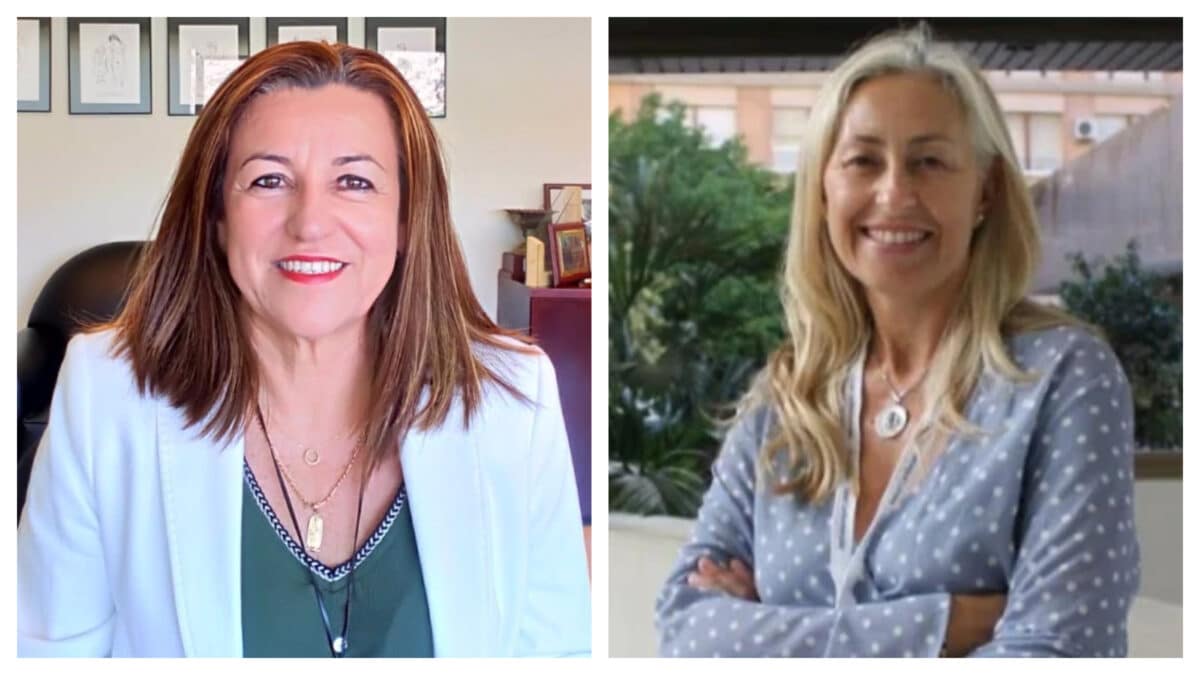 Carmen del Castillo y Rocío Hernández Soto, nuevas consejeras de Educación y de Salud. EA