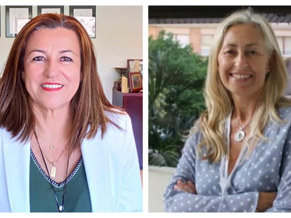 Carmen del Castillo y Rocío Hernández Soto, nuevas consejeras de Educación y de Salud. EA