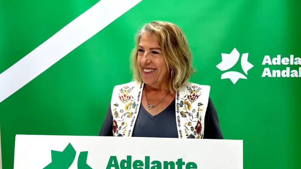 Mari García, diputada de Adelante Andalucía. AA