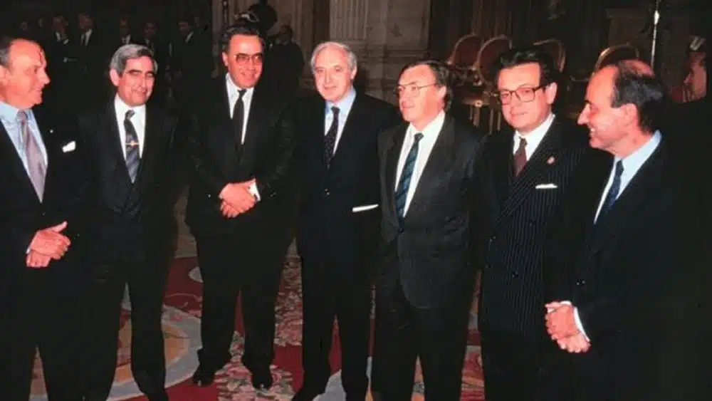 Archivo - Padres de la Constitución Española de 1978. (Foto de archivo). - EUROPA PRESS - Archivo