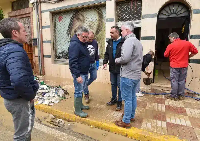 Visita de Diputación a Chauchina. - DIPUTACIÓN DE GRANADA