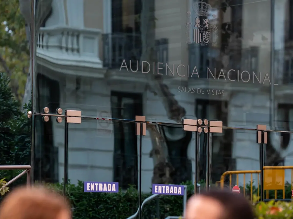 Entrada de la Audiencia Nacional, a 21 de noviembre de 2024, en Madrid (España). - Matias Chiofalo - Europa Press