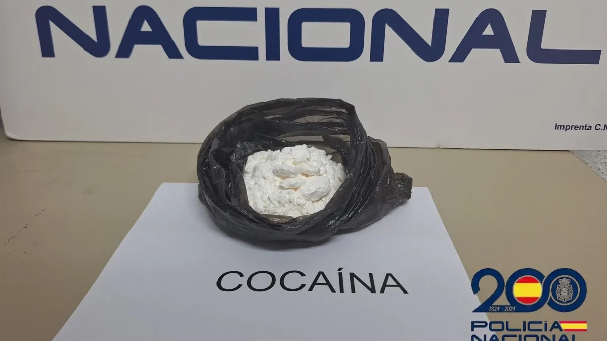 Cocaína incautada al desmantelar un punto de distribución de droga en El Puerto - POLICÍA NACIONAL