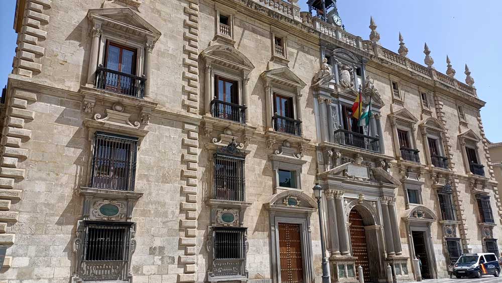 Real Chancillería de Granada, sede del TSJA y de la Audiencia Provincial